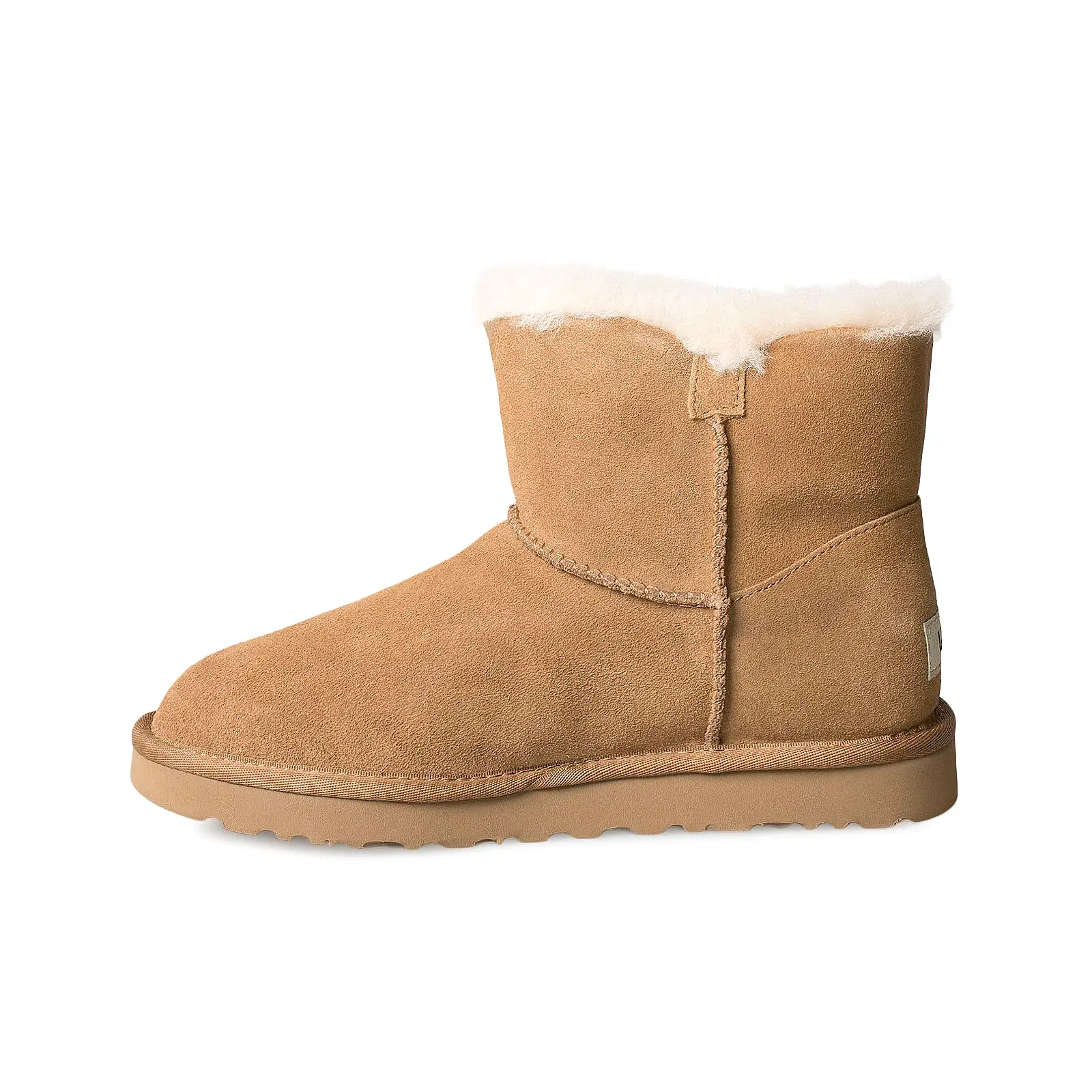 UGG Mini Bailey Button Gem Chestnut Boots - Women's