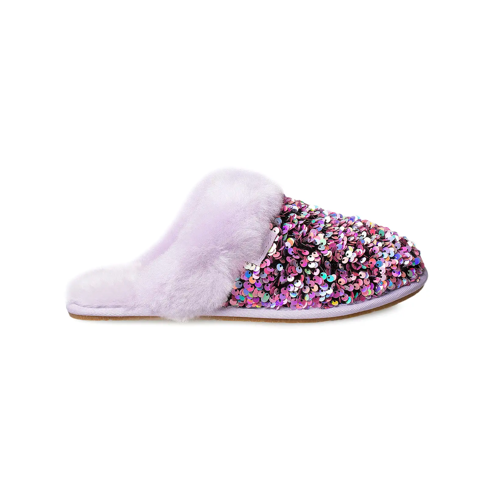 UGG Scuffette Stellar Sequin Lilac Frost Slippers - Women's