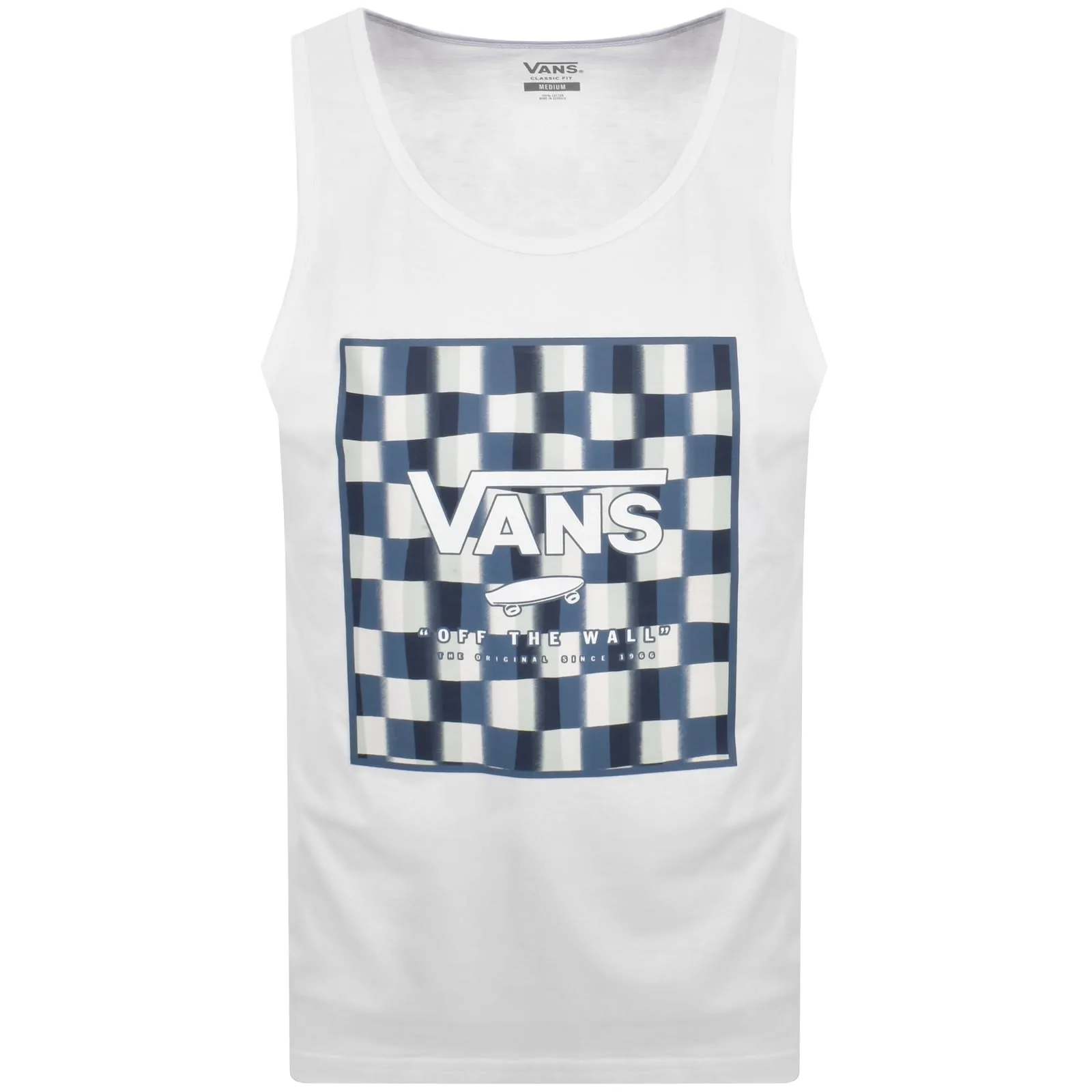 Vans Print Box Vest White