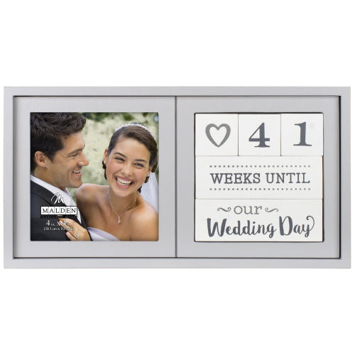 Wedding Countdown  Picture Frame