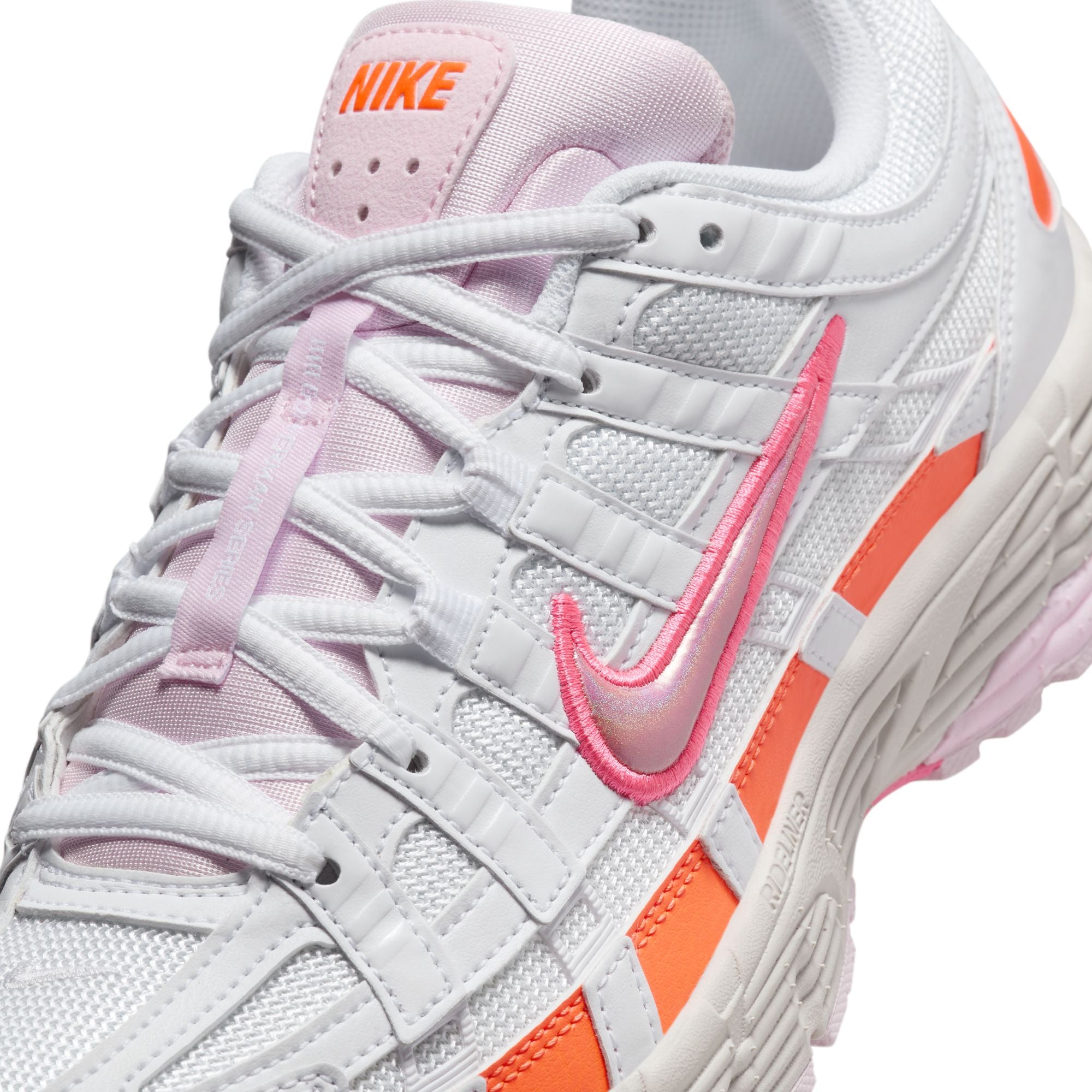 Women's Nike P-6000 White/Digital Pink-Hyper Crimson CV3033-100