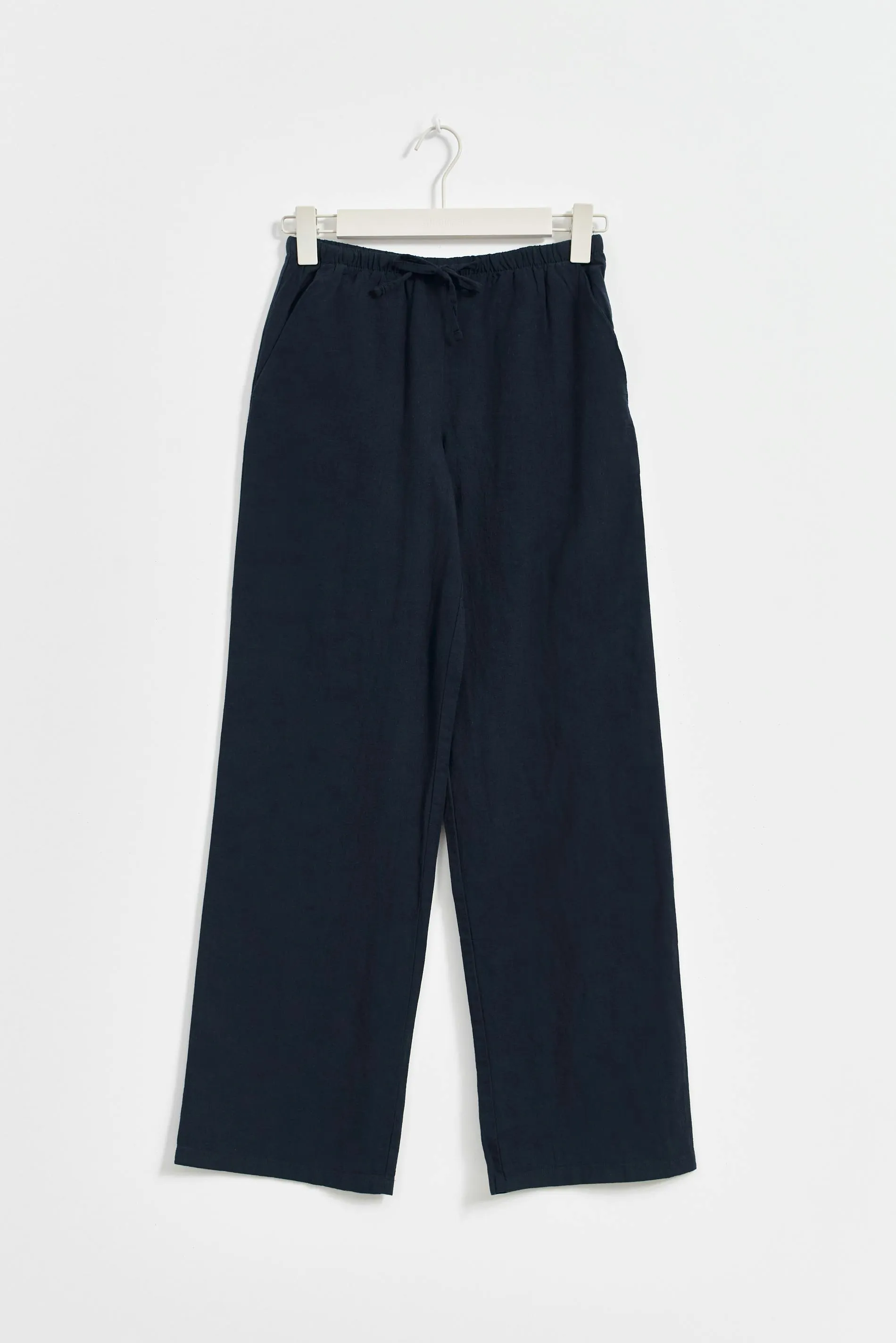 Y linenmix trousers